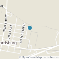 Map location of 1100-1102 Ann Ln, Harrisburg OH 43126
