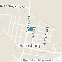 Map location of 1086 High St, Harrisburg OH 43126