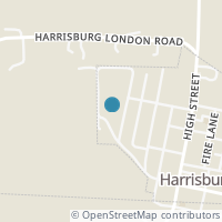 Map location of 1099 Hillside Ave, Harrisburg OH 43126