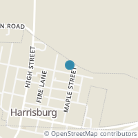 Map location of 1088 Sycamore St, Harrisburg OH 43126