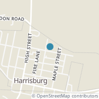 Map location of 1060 Sycamore St, Harrisburg OH 43126