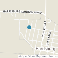 Map location of 921 Sycamore St, Harrisburg OH 43126