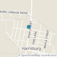 Map location of 1125 High St, Harrisburg OH 43126