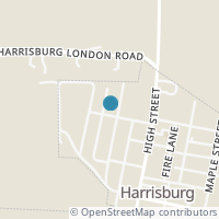 Map location of 1119 Springlawn Ave, Harrisburg OH 43126