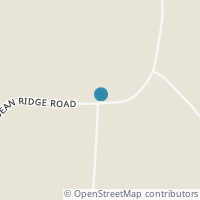 Map location of 1705 Butterbean Ridge Rd, Philo OH 43771