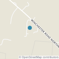 Map location of 10109 Winchester Rd, Canal Winchester OH 43110