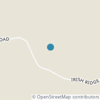 Map location of 2245 Irish Ridge Rd, Philo OH 43771