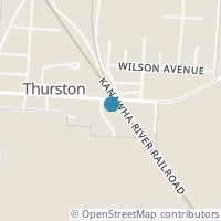 Map location of 7972 Moline Dr, Thurston OH 43157