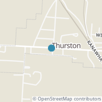 Map location of 2121 Main St, Thurston OH 43157