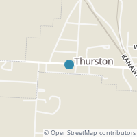 Map location of 2105 Main St, Thurston OH 43157