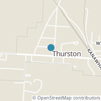 Map location of 8031 High St, Thurston OH 43157
