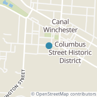 Map location of 21 W Columbus St, Canal Winchester OH 43110