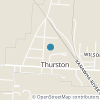 Map location of 8078 High St, Thurston OH 43157