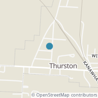 Map location of 8085 High St, Thurston OH 43157
