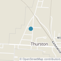 Map location of 8111 High St, Thurston OH 43157