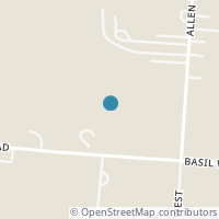 Map location of 7154 Basil Western Rd NW, Canal Winchester OH 43110