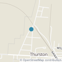 Map location of 8171 High St, Thurston OH 43157
