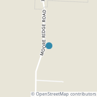 Map location of 51820 Moore Ridge Rd, Jerusalem OH 43747