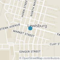Map location of 108 S Main St, Lewisburg OH 45338