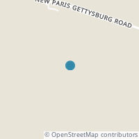 Map location of 6329 New Paris Gettysburg Rd, New Paris OH 45347