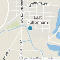 Map location of 7020 Cannon St, East Fultonham OH 43735