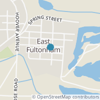 Map location of 6920 Axline Ave, East Fultonham OH 43735
