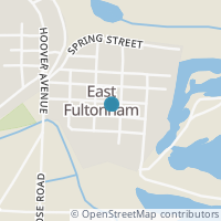 Map location of 6930 Axline Ave, East Fultonham OH 43735