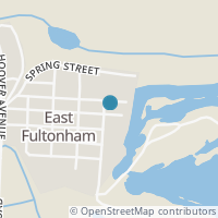 Map location of 5790 4Th St, East Fultonham OH 43735