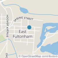 Map location of 6916 Elm St, East Fultonham OH 43735