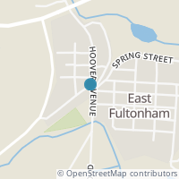Map location of 5825 Hoover Ave, East Fultonham OH 43735