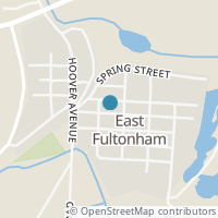 Map location of 6980 Elm St, East Fultonham OH 43735