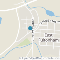 Map location of 7050 Elm St, East Fultonham OH 43735