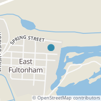 Map location of 6875 Elm St, East Fultonham OH 43735