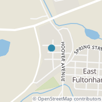 Map location of 5745 Ream St, East Fultonham OH 43735