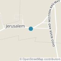 Map location of 51760 Main St, Jerusalem OH 43747