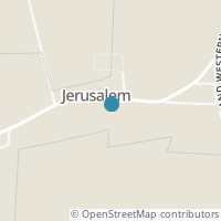 Map location of 51744 Main St, Jerusalem OH 43747