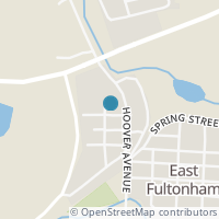Map location of 7125 Fulton St, East Fultonham OH 43735