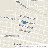 Map location of 565 Blacklick St, Groveport OH 43125