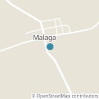 Map location of 52216 State Route 800, Malaga OH 43757