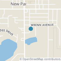 Map location of 103 Wrenn Ave, New Paris OH 45347