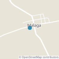 Map location of 50842 State Route 145, Malaga OH 43757