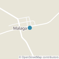 Map location of 50876 State Route 145, Malaga OH 43757