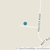 Map location of 4901 Peacock Rd, Springfield OH 45502