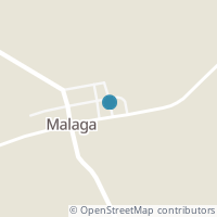 Map location of 50879 State Route 145, Malaga OH 43757