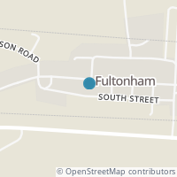 Map location of 7880 Old Town Rd, East Fultonham OH 43735
