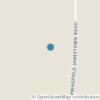 Map location of 4719 Springfield Jamestown Rd, Springfield OH 45502