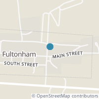 Map location of 5520 Cemetary Rd, Fultonham OH 43738