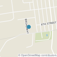 Map location of 604 Broadway St, Philo OH 43771