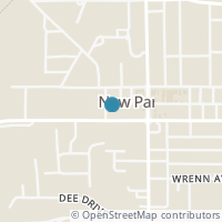 Map location of 116 W Cherry St, New Paris OH 45347