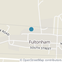 Map location of 5380 Cemetery Rd, Fultonham OH 43738